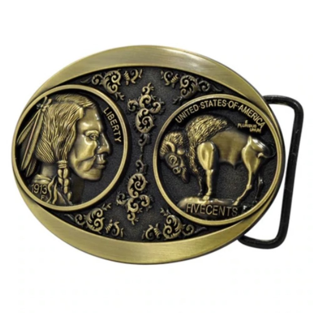 Wild Rose Belt Buckle